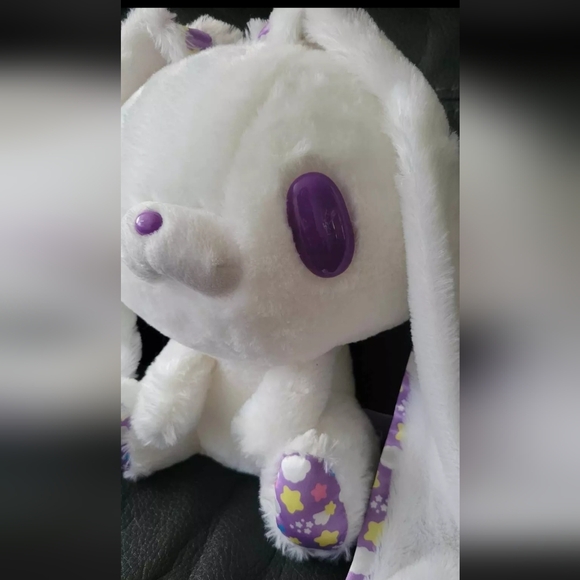 Taito Chax GP Gloomy Rabbit Plush Doll Toreba Bear Lace Black Bunny 11" - Picture 6 of 8